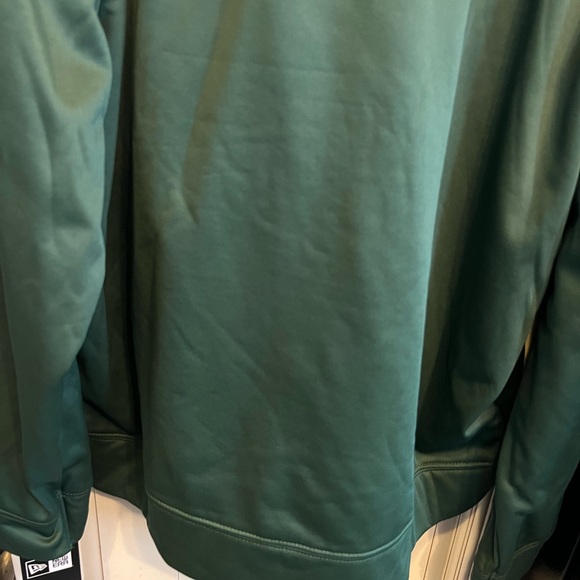 New Era Green Bay Packers Throwback 1/4 Zip Pullover  Sz XXL - Picture 10 of 11